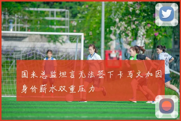 国米总监坦言无法签下卡马文加因身价薪水双重压力